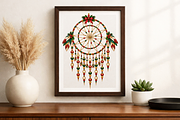 Christmas Dream Catcher Bundle, a Seasonal Illustration by Ink Gallery (Thumbnail 10 of 10)
