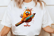 Whimsical Back to School Animals, a Seasonal Illustration by Designworld (Thumbnail 7 of 10)
