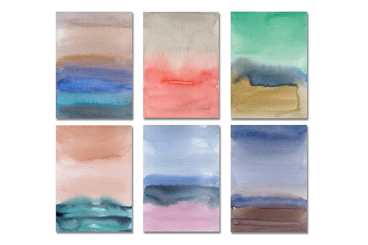 Terrain Watercolor Abstract Textures, a Texture Graphic by Marmoris.Arts (Photo 17 of 20)