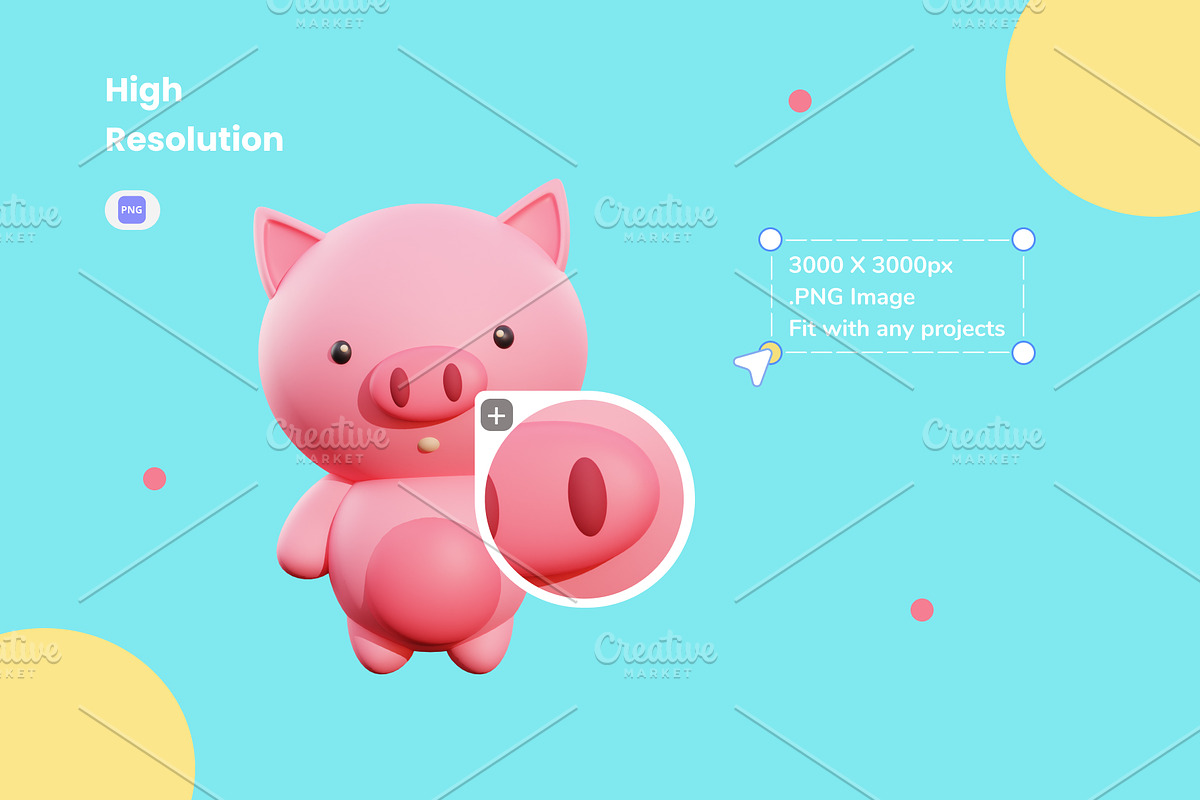 3D Animal Character Pack Vol 2, an Animal 3D Model by Algrafika_Official (Photo 6 of 6)