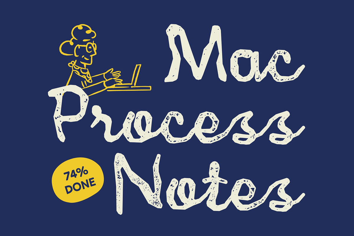 CS Melanie Stamp, a Script Font by Craft Supply Co. (Photo 4 of 8)