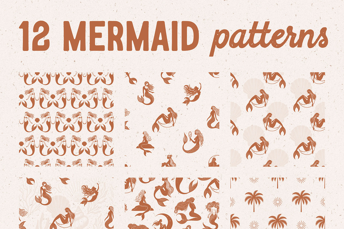 Mermaid Story, a Decorative Illustration by Anatartan Design (Photo 10 of 10)