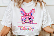 Crochet Easter Bunny Png, an Illustration by DreamCafeArt (Thumbnail 4 of 6)