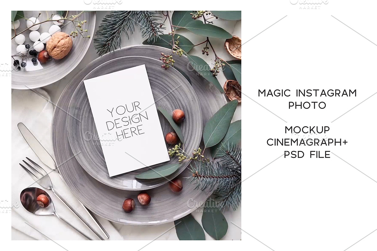 Animated Instagram photo. Mockup #11, a Social Media Template by Una Matison (Photo 2 of 3)