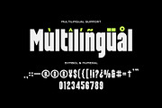 Bravo - Unique Condensed Typeface, a Sans Serif Font by Imoodev (Thumbnail 7 of 7)