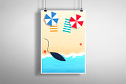 Sea & Beach Posters, a Flyer Template by Leo Edition (Thumbnail 3 of 3)