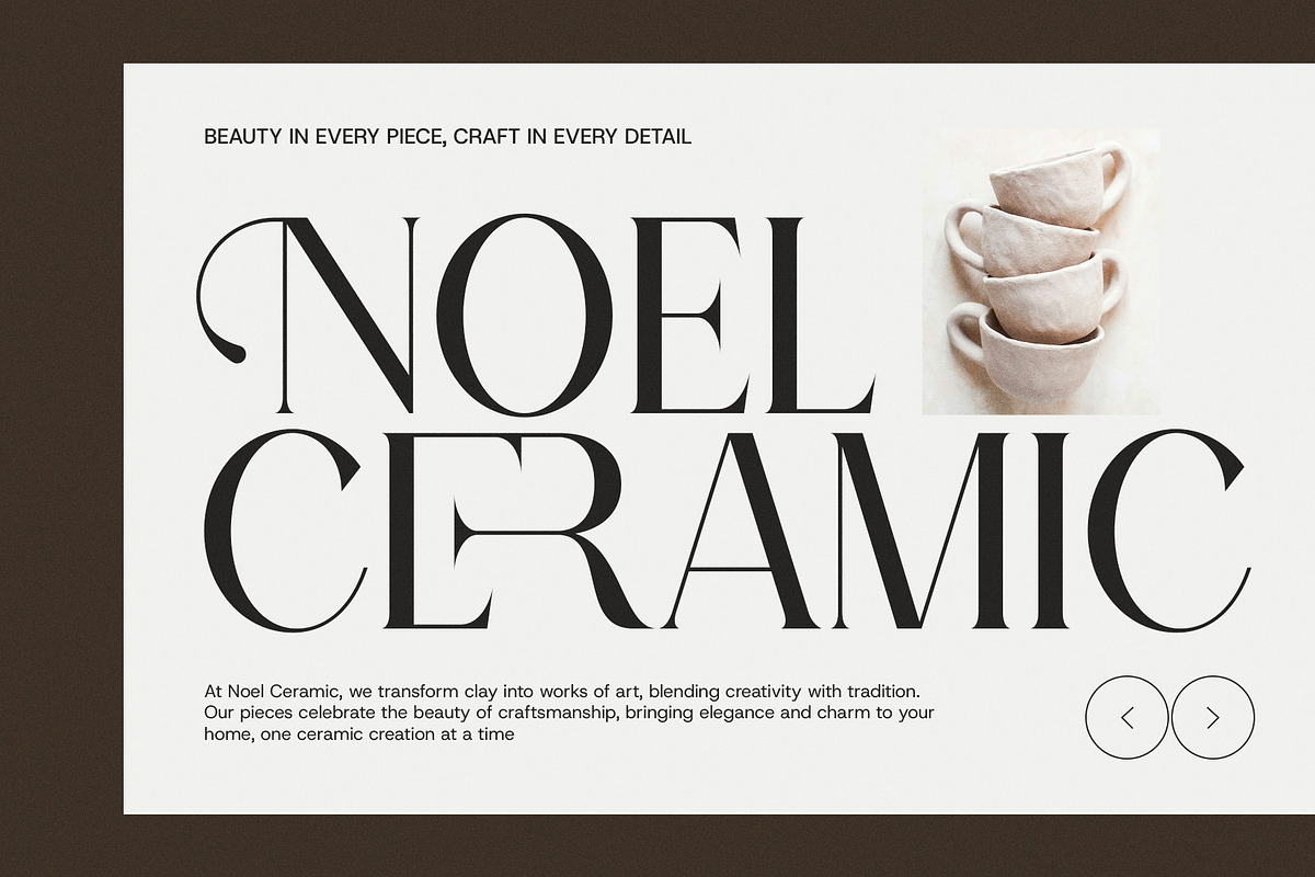 Haliko Elegant Serif Font, a Serif Font by Graphicxell (Photo 4 of 8)