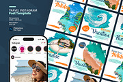 Travel - Instagram Post Template, a Social Media Template by UnicodeID (Thumbnail 1 of 5)