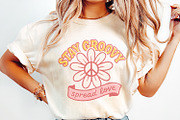 Stay Groovy Spread Love PNG, Retro, an Illustration by SharpMarketplace (Thumbnail 3 of 9)