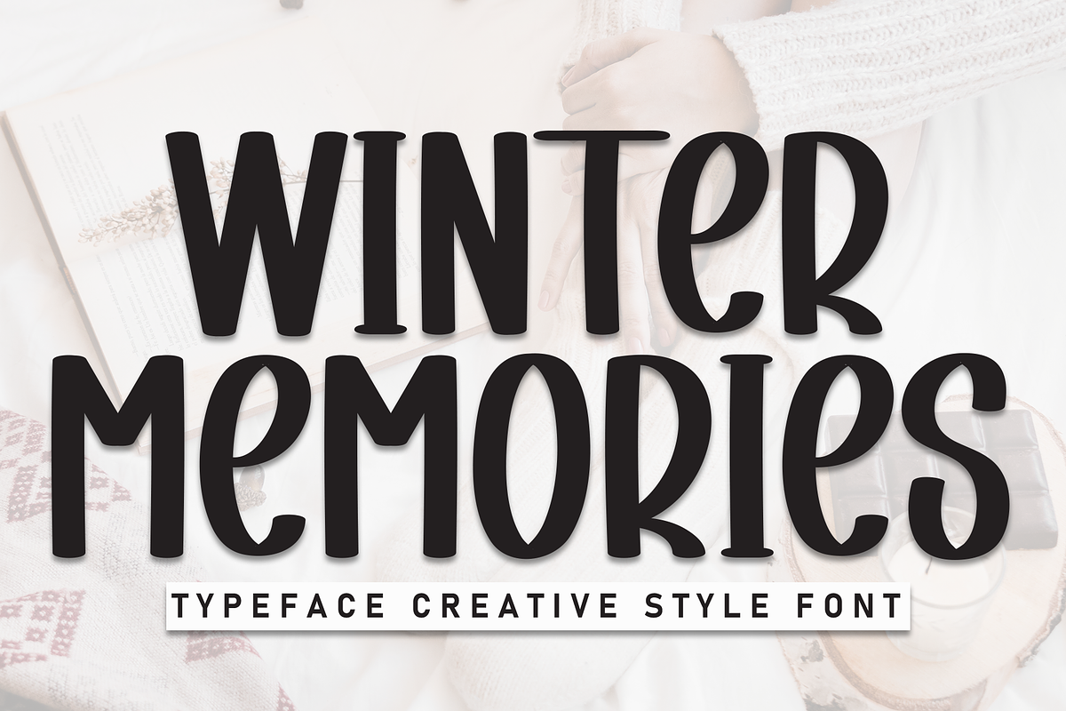 Winter Memories | Script Font, a Script Font by Scratchones (Photo 1 of 8)