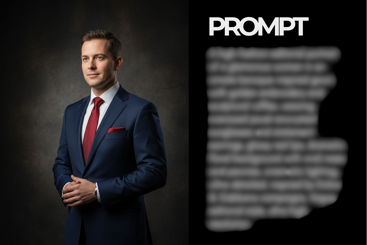 40 AI Business Man Photo Prompts, a Business Photo by Selenique Studio (Photo 13 of 13)