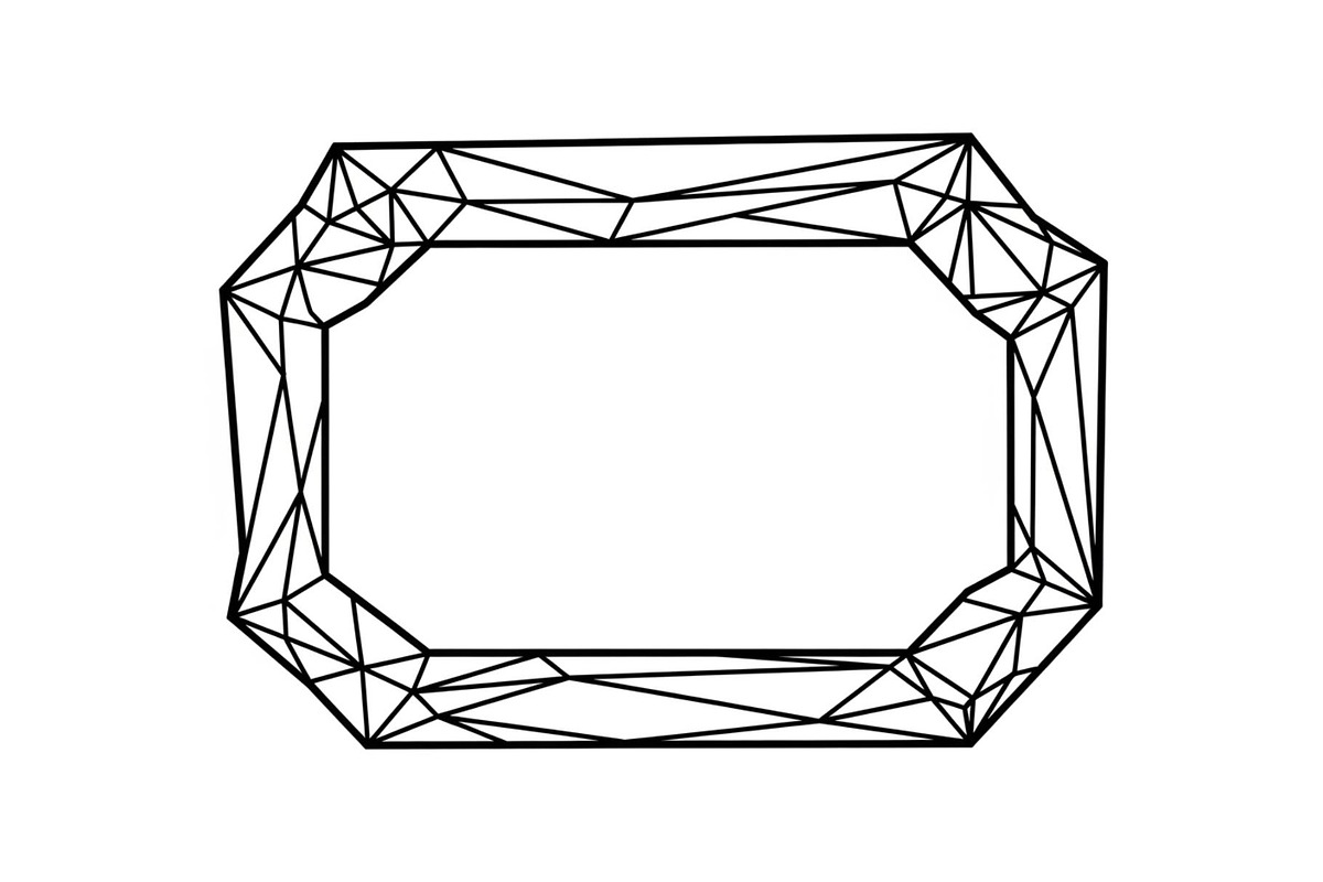 Geometric Polygon Frame Bundle, an Illustration by Creativeshirt (Photo 12 of 31)