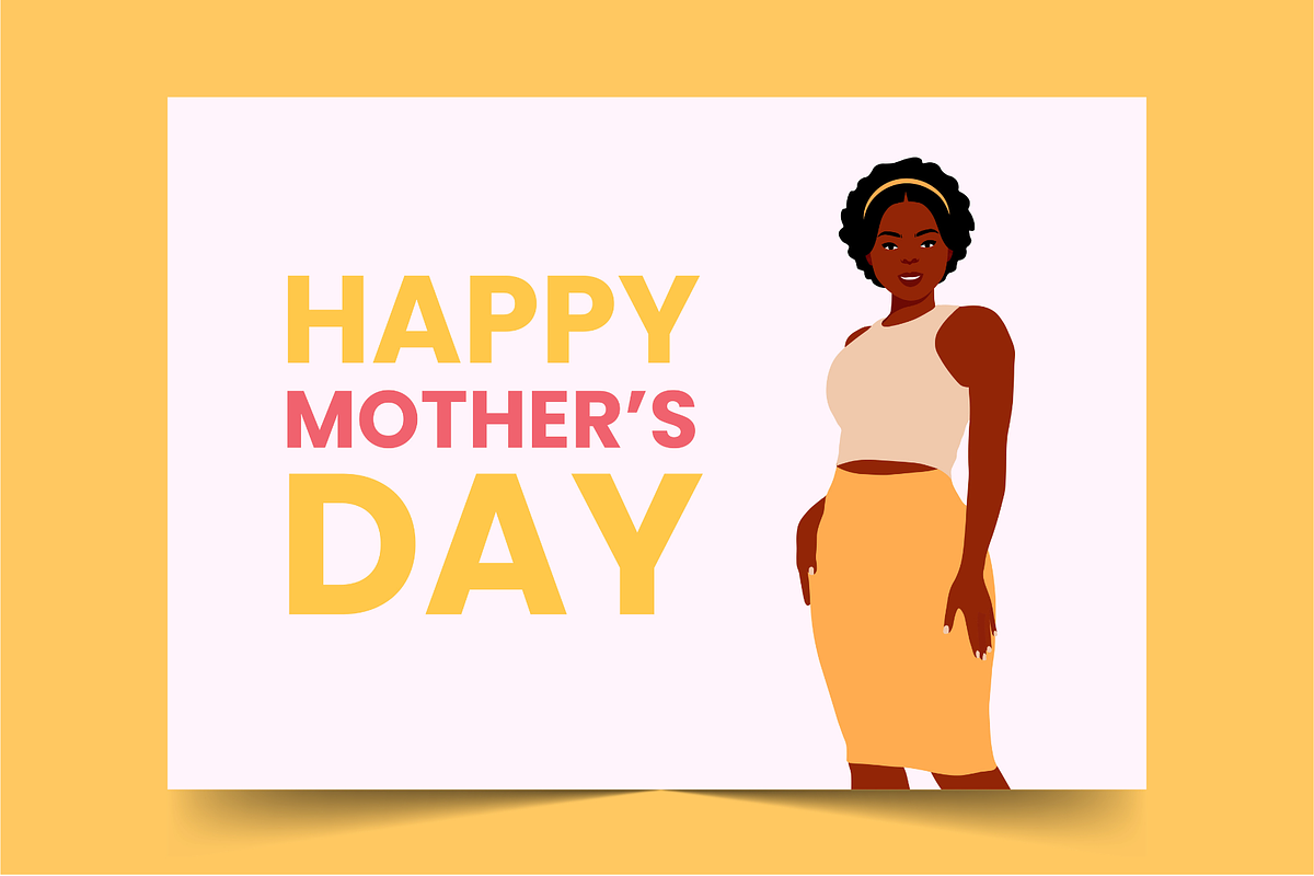 Happy Mothers Day Card, a Card Template by nataliemukundu (Photo 1 of 2)