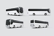 Coach Bus Mock-Up, a Product Mockup by DesignRushMarket (Thumbnail 2 of 7)
