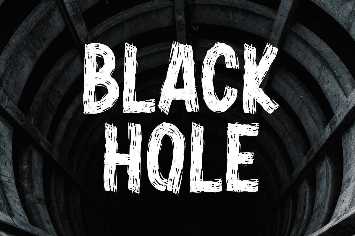 Buco Nero, a Font by Dumadistyle (Photo 5 of 11)