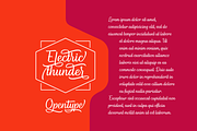 Electric Thunder - Lightning Script, a Script Font by The Traveling Fox (Thumbnail 6 of 7)