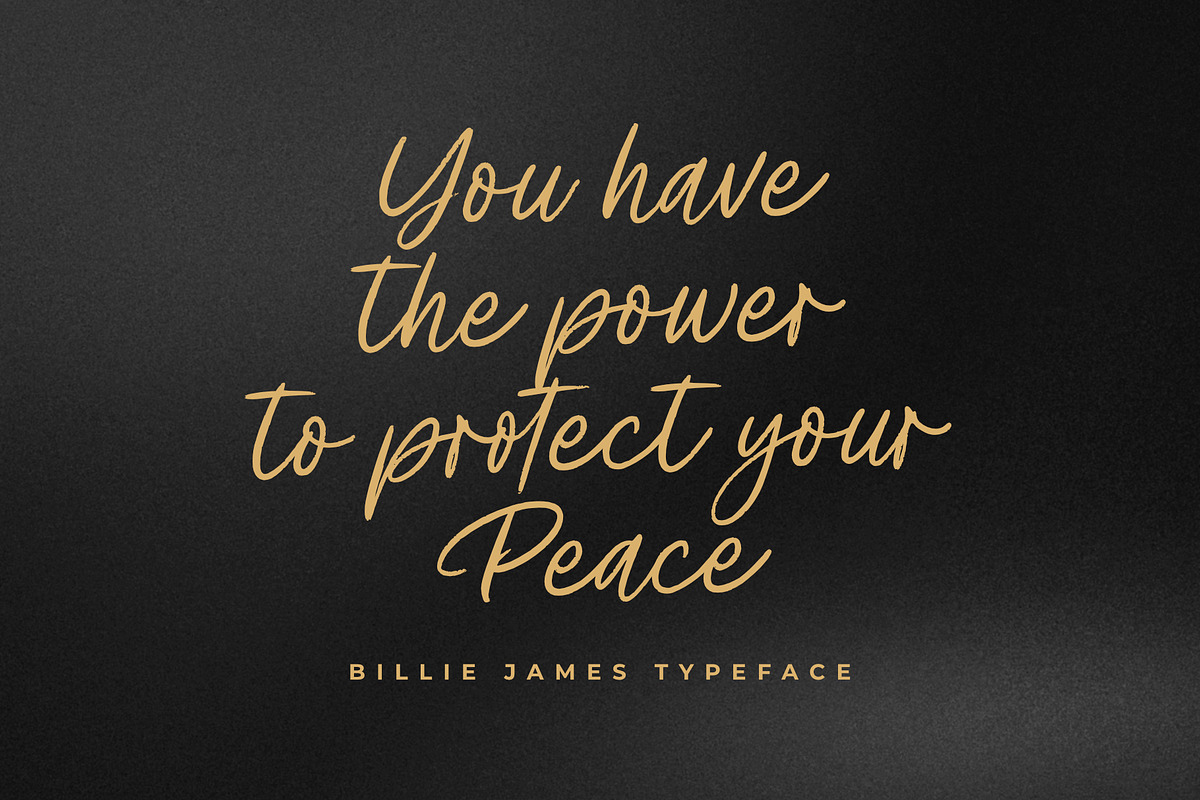 Billie James Handwriting script, a Script Font by Damarletter (Photo 11 of 11)