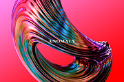 Anomaly: Fluid Metallic Shapes, a Texture Graphic by Chroma Supply (Thumbnail 5 of 10)