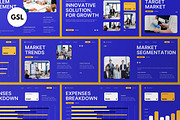 Investor Pitch Deck Google Slide, a Presentation Template by graphicook (Thumbnail 1 of 4)