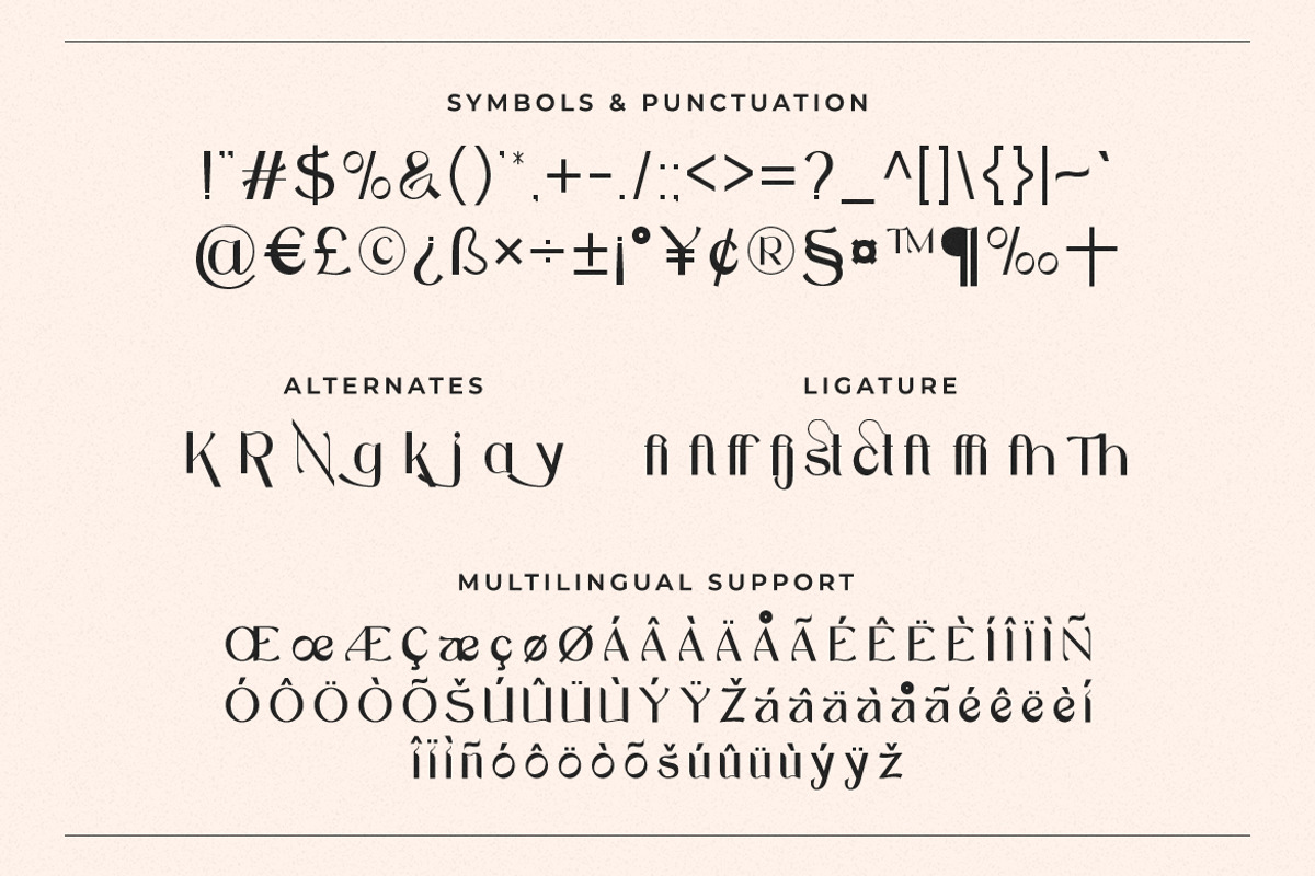 Marsela - Elegant Serif Font, a Serif Font by Typefactoryco (Photo 3 of 8)