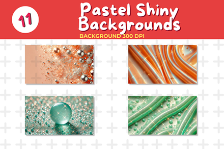 Pastel Shiny Backgrounds – Soft, Spa