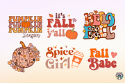 Fall svg bundle, Retro Fall svg, an Object Graphic by HeyLenaArts (Thumbnail 3 of 5)