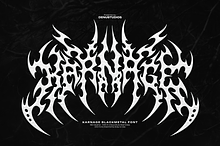 Karnage | Black Metal Font