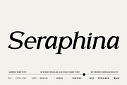 Seraphina, a Serif Font by Muksal Creative (Thumbnail 1 of 10)