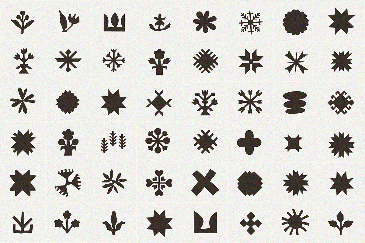 Modern Folklore: 48 Geometric Shapes, an Object Graphic by line & plane (Photo 3 of 8)