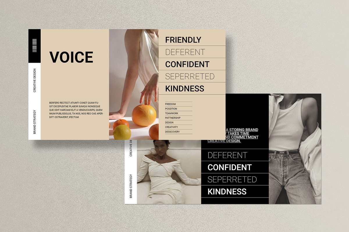 Brand Strategy Framework, a Presentation Template by UpSolution (Photo 7 of 11)