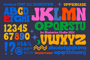 Lemice A Groovy Cartoon Font