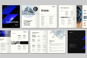 Company Profile Template, a Brochure Template by BrandPacks (Thumbnail 2 of 6)