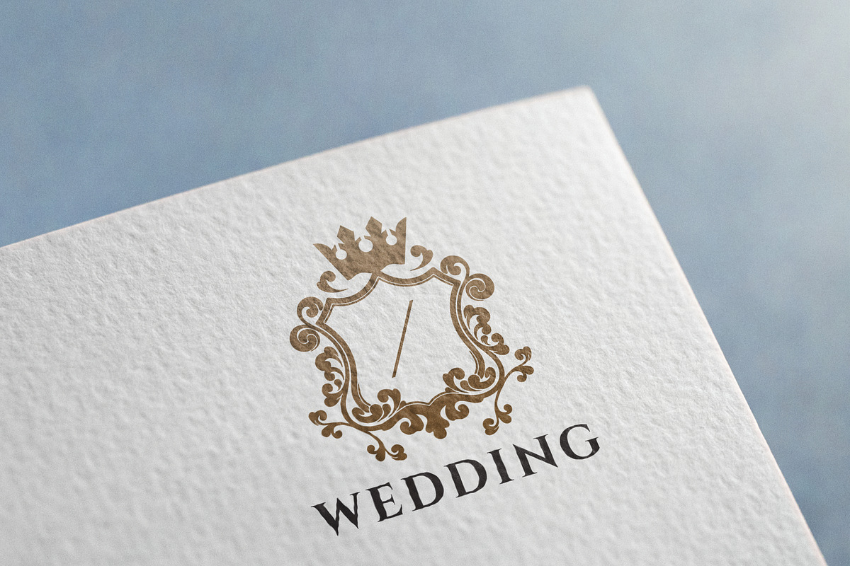 Wedding Crest Luxury Logo, a Branding & Logo Template by Design_Planet (Photo 2 of 3)