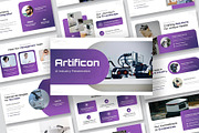 AI Industry Keynote, a Presentation Template by Fit-tee (Thumbnail 1 of 10)