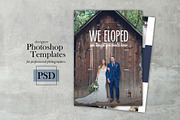 Thought You Should Know Eloped E107, a Stationery Template by Studio Forty Design (Thumbnail 1 of 4)