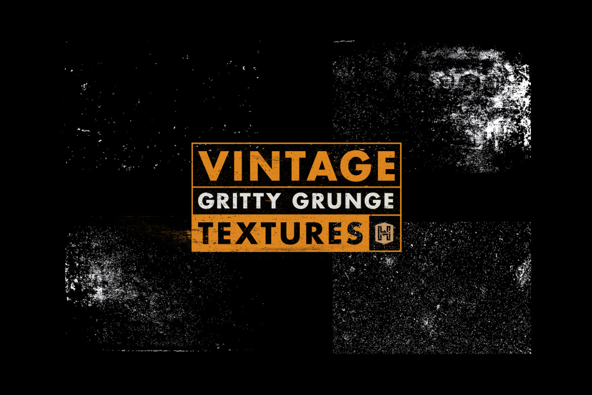 Vintage Gritty Grunge Textures, a Texture Graphic by Haynie Design Co. (Photo 3 of 3)
