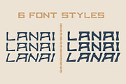 Lanai Typeface | Island Font, a Sans Serif Font by NienowBrand (Thumbnail 3 of 8)