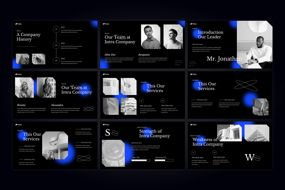 Elegant Company Profile Presentation, a Presentation Template by Eklip Studio (Photo 3 of 5)