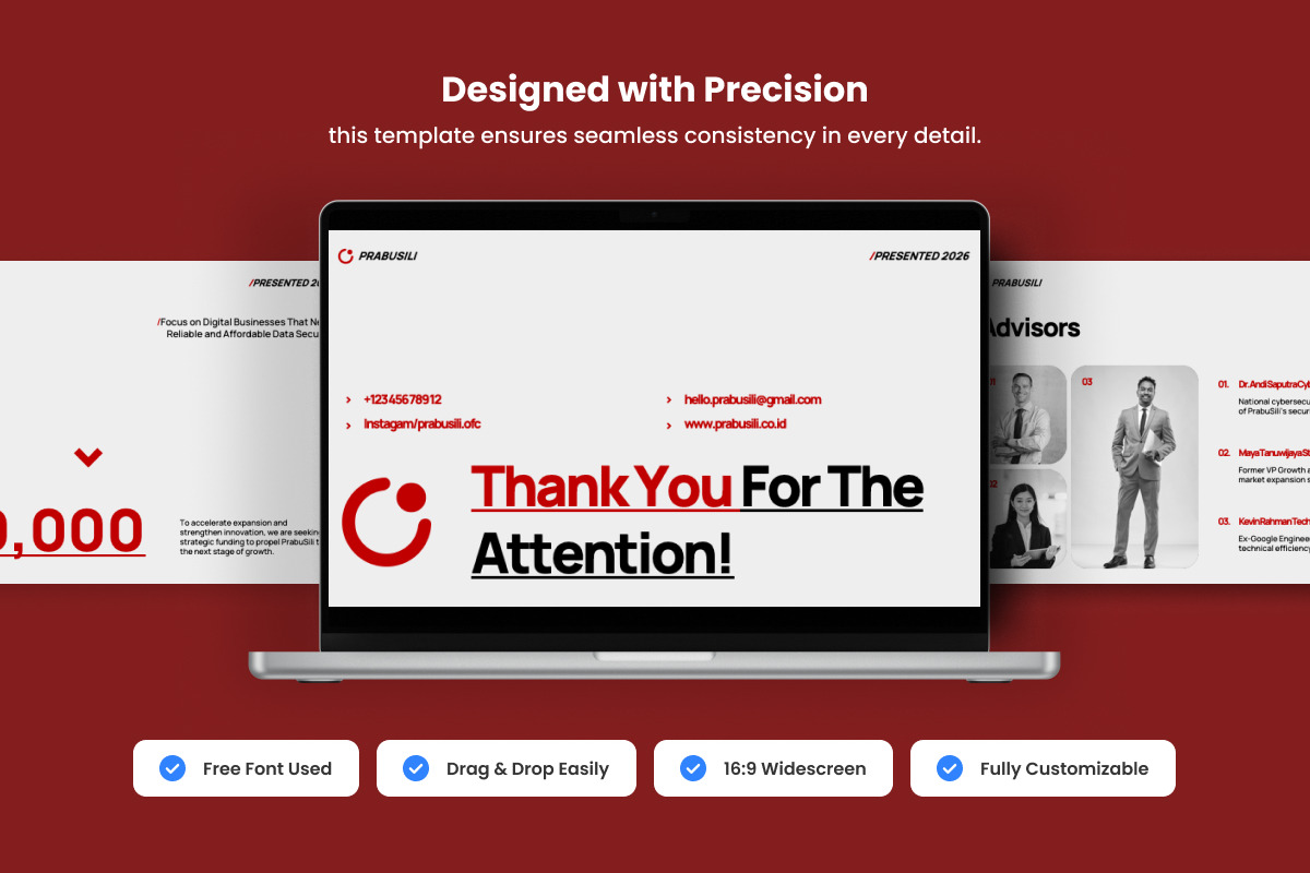 Business Pitch Deck Keynote preview 2