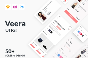 Veera - E commerce App Design UI Kit