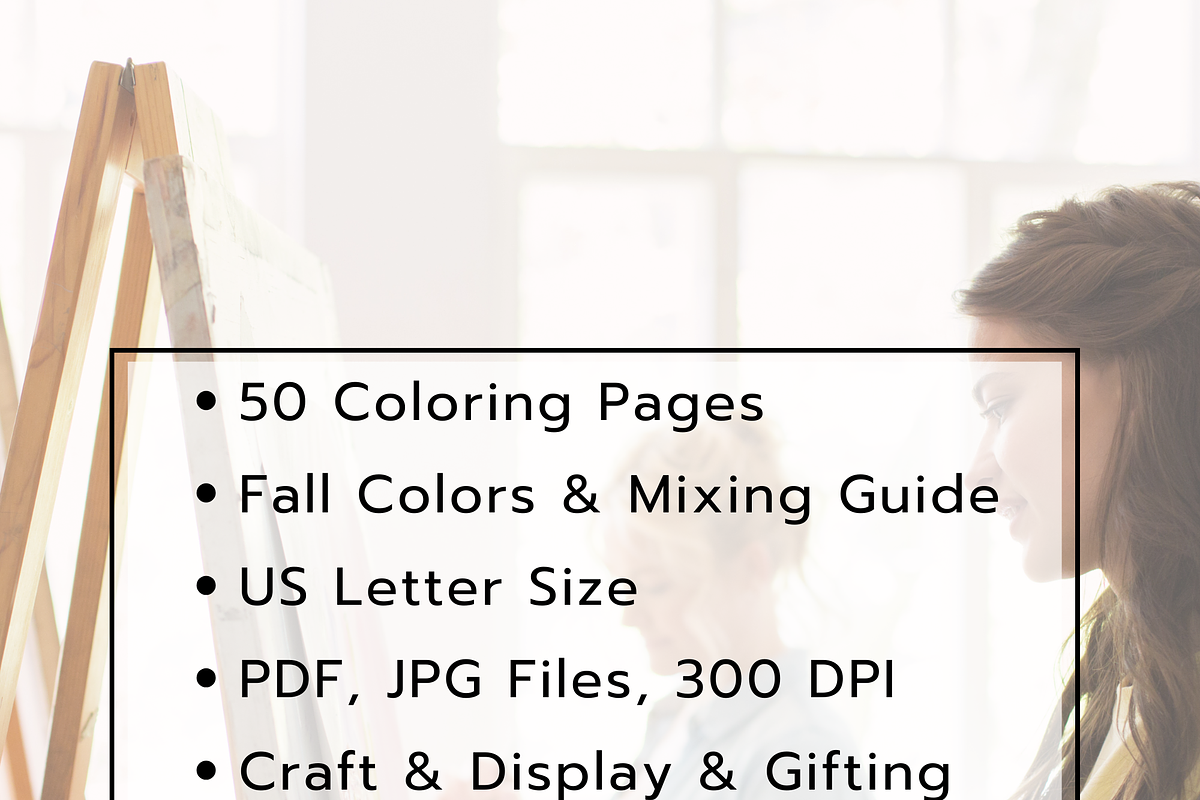 50 Thanksgiving Coloring Pages, an Object Illustration by Daffodil Dream Studio (Photo 10 of 13)