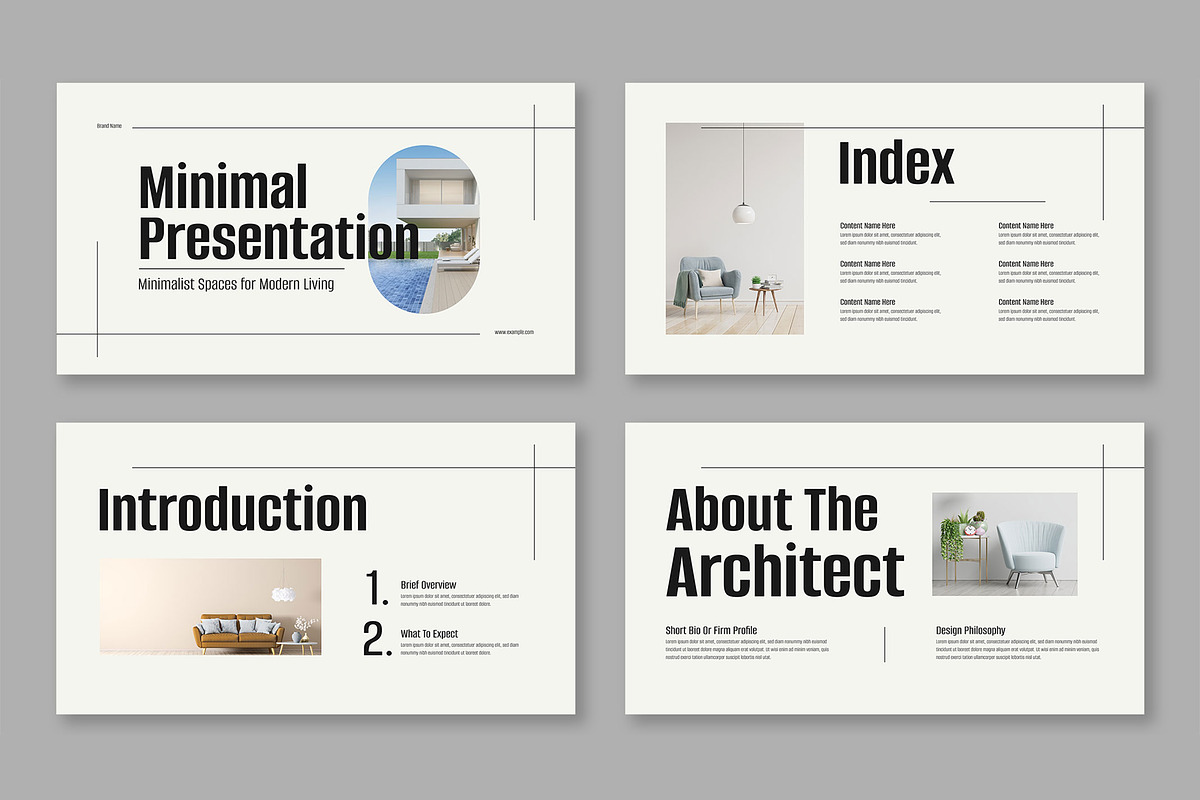 Minimal Presentation Layout Design, a Presentation Template by Mighty-Slide (Photo 2 of 5)