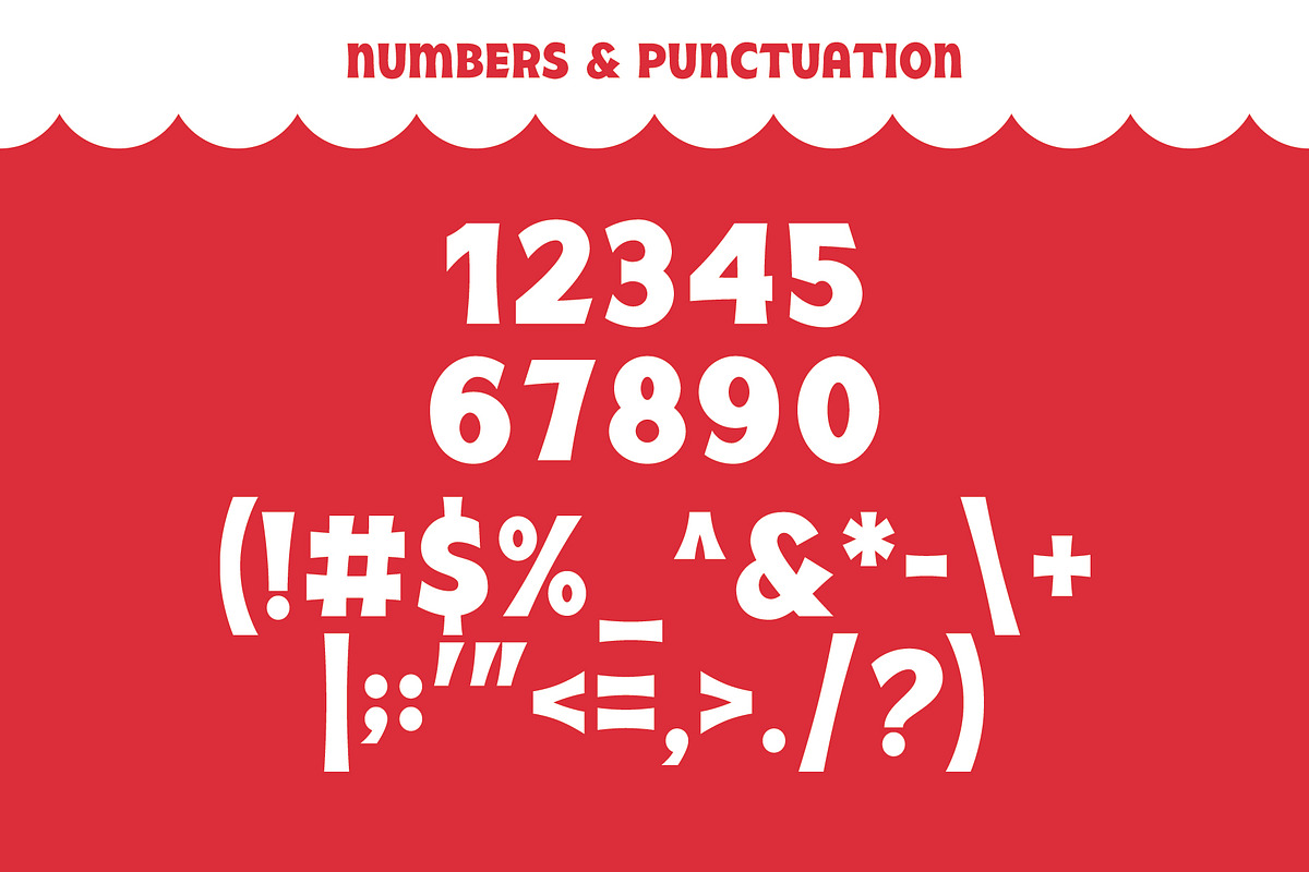 GDC CHUMBO | Retro Font, a Sans Serif Font by GriffinDesignCompany (Photo 3 of 9)