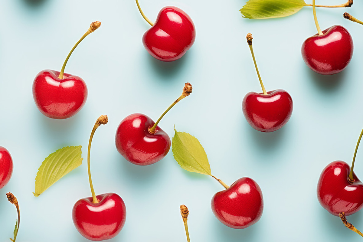Cherry Patterns. 20 images, a Food Illustration by Handmadefont (Photo 3 of 9)