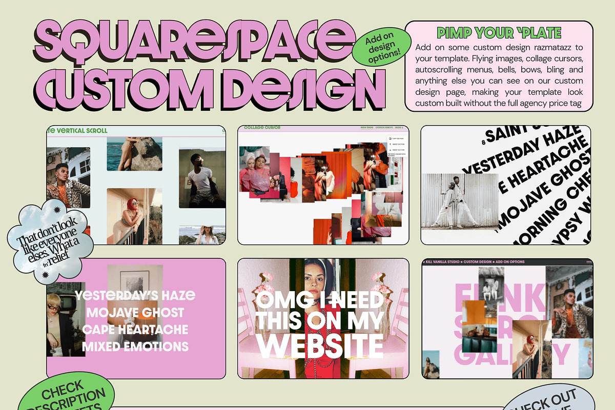 Squarespace Photography Website, a Squarespace Template by Kill Vanilla Studio (Photo 8 of 8)