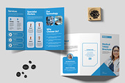 Healthcare Services Trifold Brochure, a Brochure Template by ContestDesign (Thumbnail 1 of 3)