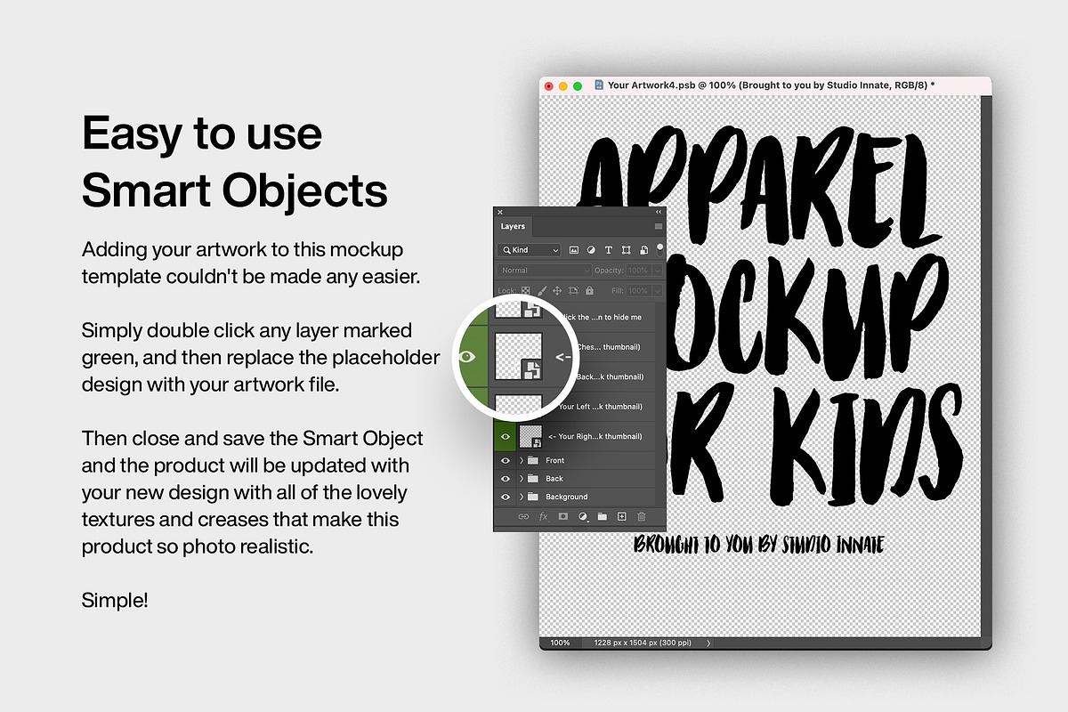 Kids T-shirt Mockup, a Books & Magazine Mockup by Studio Innate (Photo 2 of 5)