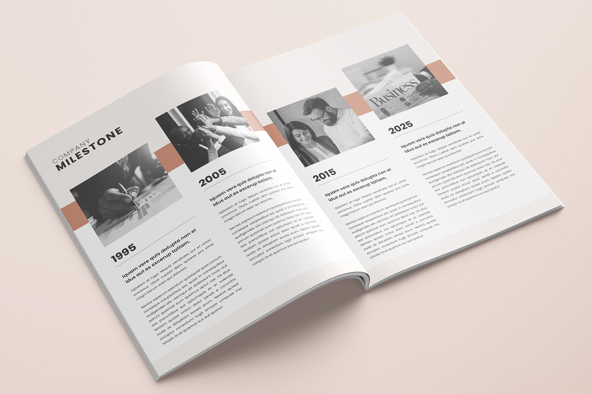 Business Planner Template, Canva, a Brochure Template by DesVert (Photo 4 of 6)