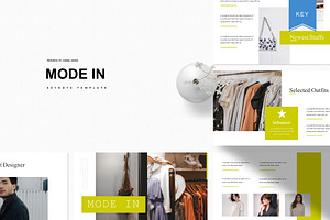 Mode In Keynote Template