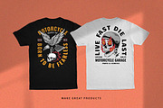 Motorcycle badges collection, a Branding & Logo Template by cd-design.co (Thumbnail 2 of 6)